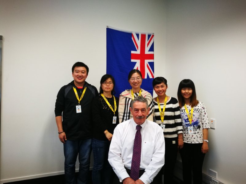 SXPI Teachers with Their Mentor in Wintec, NZ