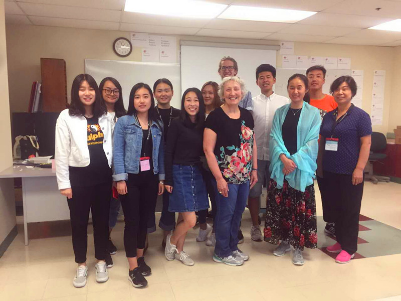 SXPI Teachers and Students on Red River College, Canada