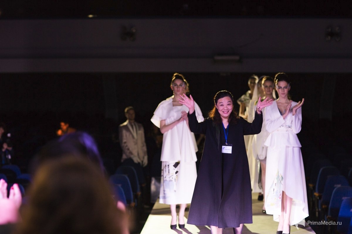SXPI Fashion Design Teacher is with Her Collection in Russia for a Fashion Show