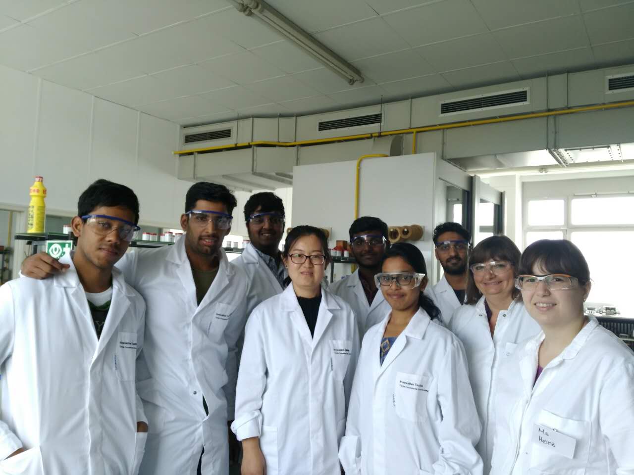 SXPI Teacher Photos with Professors in Hof University of Applied Sciences,Germany