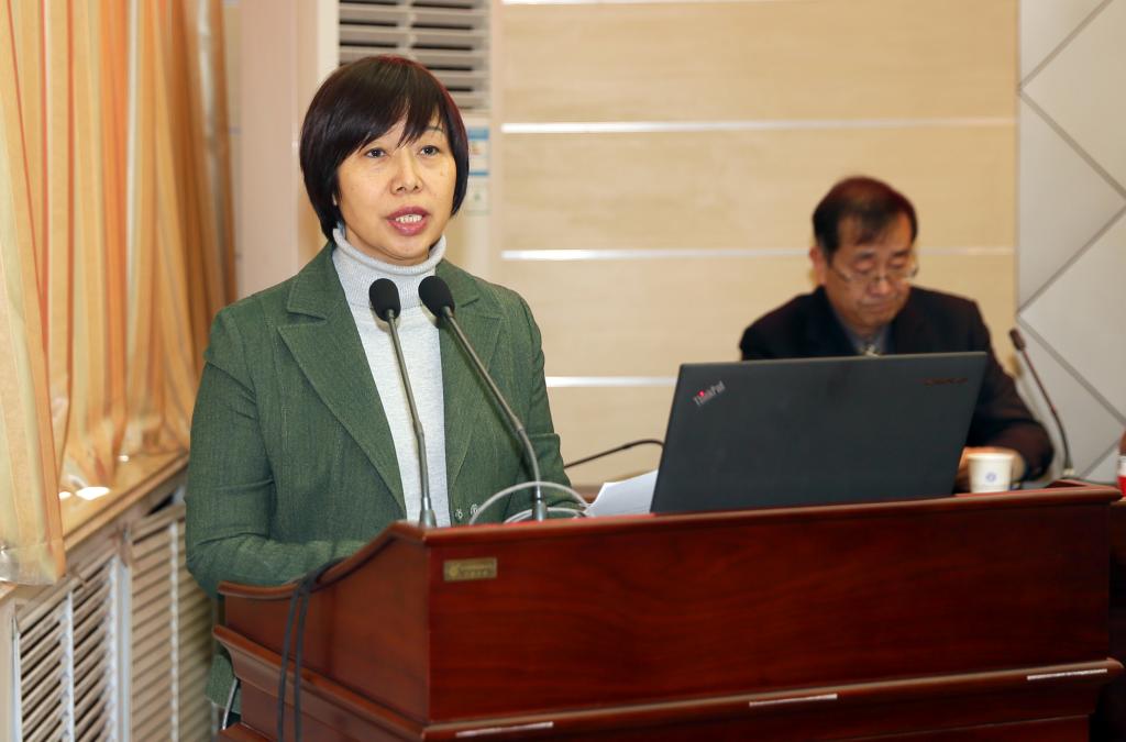 Zhang Xiaoyun, President of Shaanxi Polytechnic Institute