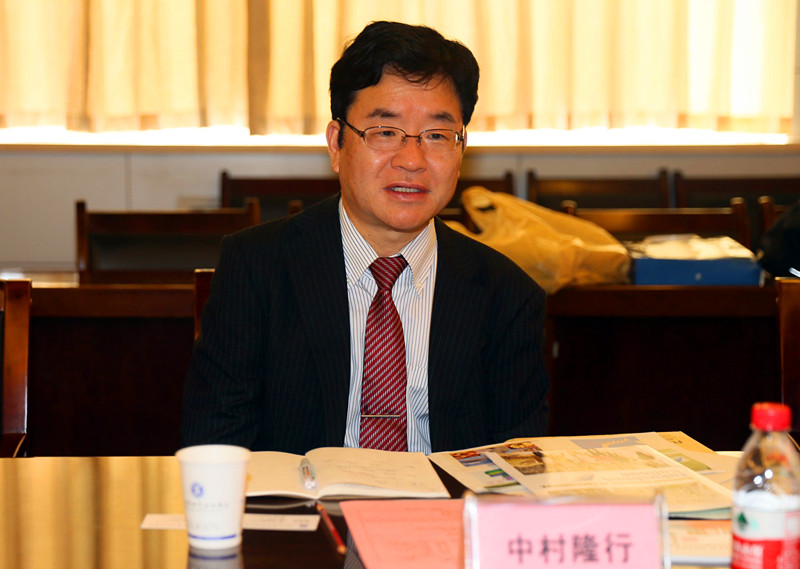 NAKAMURA Takayuki,president of NIT-FC in the meeting